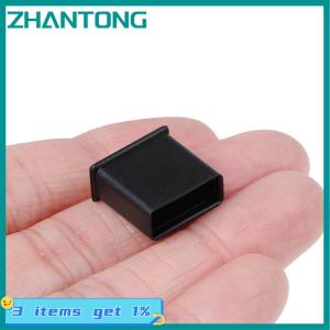 ZHANTONG 10Pcs Plastic USB male anti-dust plug stopper cap cover protector lids