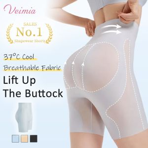 【OFFICIAL】 High-waisted Hip-lifting Tummy- Pants Powerful Tummy-flattening Seamless Waist-shaping Pants Shaping Lifting Buttocks Miracle Hip-lifting Hip- Suspension Pants