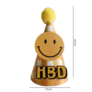 Mũ sinh nhật cho bé phong cách Hàn Quốc kiểu Handmade siêu dễ thương phụ kiện trang trí sinh nhật