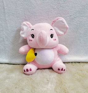 Dreamtoys96 Boneka Binatang Gajah Sit Elephant Mugie Banana Bahan Spandex