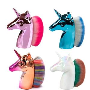 Unicorn Nail Dust Brush Nails Art Accessories Remove Manicure Dust Brush Nail Gel Cleaning Brushes Makeup Brush Manicure Tools H260729
