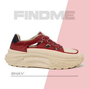 FINDME 36-40 SHAY SEPATU SNEAKERS WANITA MINIMAL DESIGN GAYA MODEREN DEWASA REMAJA KEREN BAHAN PU IMPORT