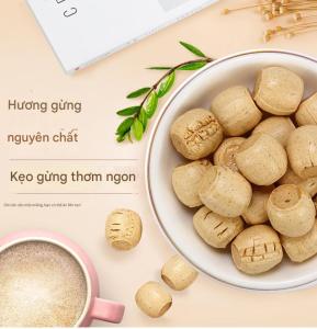 100g Kẹo gừng đường nâu/ Kẹo gừng cứng đặc sản Sơn Đông thơm ngon giòn tan