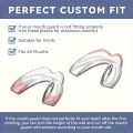 4PCS Bruxism Mouth Guard For Grinding Dental Night Guard For Teeth Anti Snoring Device Sleep Relieve Pain Correct Bruxism 2Sizes. 