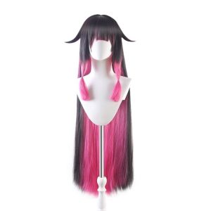 Genshin Columbina Wig Game Genshin Impact Damselette Columbina Cosplay Wigs Headgear for Women