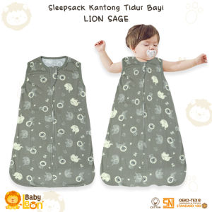 Selimut Bayi Sleep Sack Kantong Tidur Bayi Balita Newborn GY-228 Bedong Bayi 100% Katun Sleep Sack Bayi Selimut Bayi Terbuka Ritsleting Matras Sprei Kantong Tidur Bayi Bedong Instan Selimut Bayi Instan