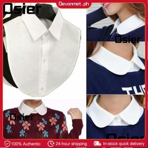 Fake Collar Detachable Lapel Shirt False Collar Fashion Girls Ladies Women Men Adult Solid Color