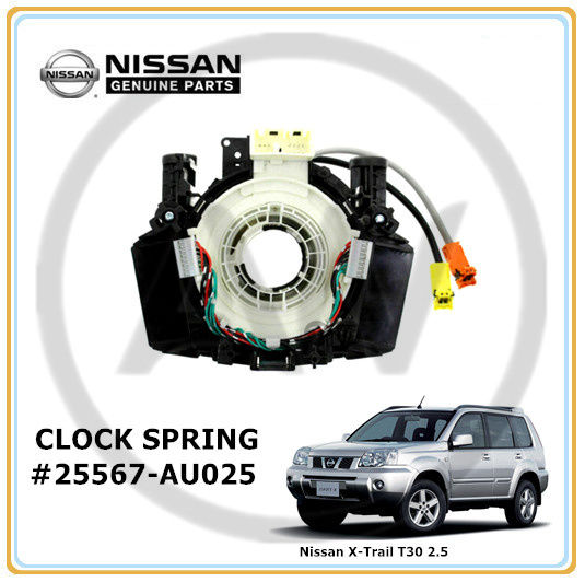 Spiral Cable Clock Spring for Nissan X-Trail T30 2000 - 2007 25567-AU025 Spiral Cable Clock Spring for Nissan X-Trail T30 2000 - 2007 25567-AU025