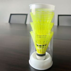 6 cầu lông nhựa bền cầu lông nylon cầu lông mới tập cầu lông chống gió-HAUSE