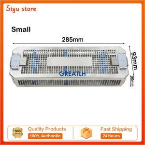 GREATLH Aluminium Alloy Endoscope Disinfection Container Sterilization Box for Endoscopes Sterilized Basket