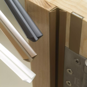 Self-adhesive  Double V Perimeter soundproofing door seals Anti-Dust  Soundproof Door  Strips Sealed