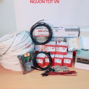 Camera HDTVI ColorVu Hikvision Có Màu Ban Đêm DS-2CE10DF0T | 70DF0T - FS/MFS Vỏ Sắt - Hàng Chính Hãng