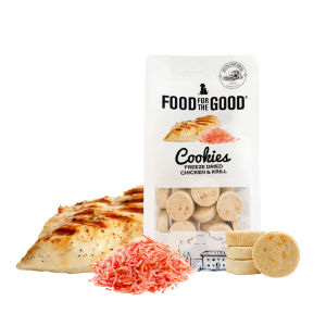 Food For The Good | FFTG - Freeze Dried Cookies Cat & Dog Treats | with Added Fruits 70g (7 Flavors)