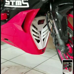 Variasi ninja Zx25R V grill ninja Zx Cover mesin