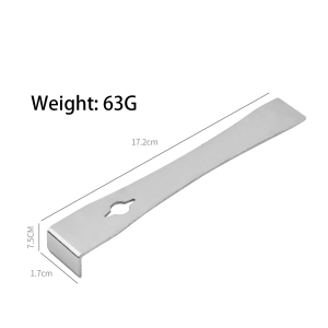 ชะแลงงัดสเตนเลส 1ชิ้น เครื่องมืองานไม้ งานฝีมือ อเนกประสงค์