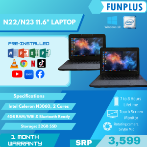 LENOVO N22/23 l TOUCHSCREEN I 4GB/32GB l Intel Celeron N3060 l Student and office Use Preloved