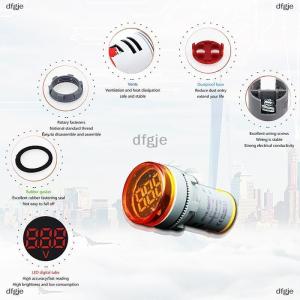 [COD] dfgje 22MM AD16-22DSV Mini Voltage Meter LED Digital Display Voltmeter Indicator Signal Light Pilot Lamp