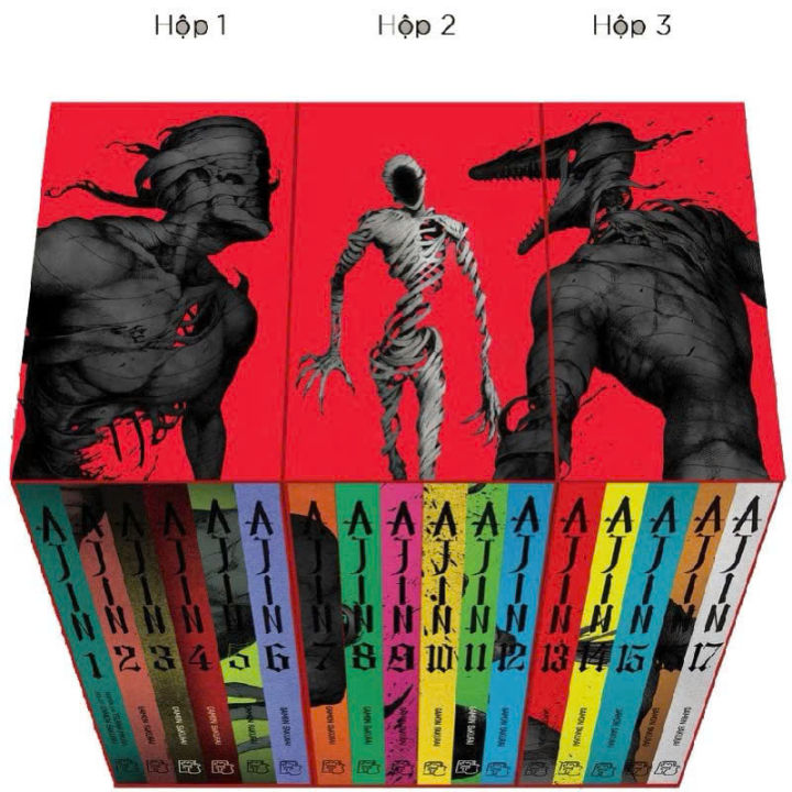 Truyện Tranh - Boxset Ajin (1-2-3) (Tập 1-17) - NXB Trẻ | Lazada.vn