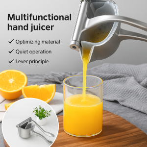 【Original Flavor】 Multifunctional Stainless Steel Hand Juicer Manual Juicer Fruit Squeezer Manual Hand Press Household Juicer Kitchen Tools