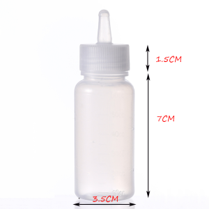 EGG Pet Milk Bottle 60ml Silicone Nipple Clear Scale Dog Cat Silicone Hamster Rabbit Feeding COD