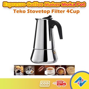 Alat Mesin Teko Pembuat Kopi Mokapot Cofee Coffe Coffee Maker