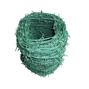 50/100/150 m wire rolling mesh wire mesh fence anti-climb guardrail galvanized anti-rust green plastic-coated steel wire