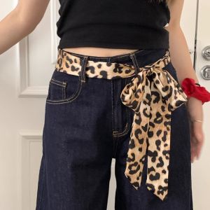 LOYO Women Belt Faux Leather Braided Vintage Casual 195*4cm