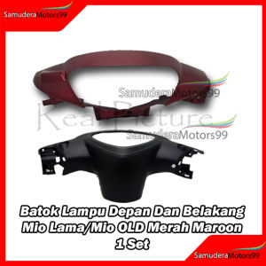 Batok Lampu Depan Dan Belakang Mio Lama/Mio OLD MERAH MAROON 1 Set