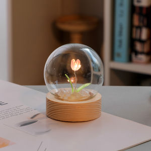 Đèn Ngủ Hoa Tulip Đèn Decor Đồ Decor Trang Trí Thủ Công Diy Quà Tặng Sinh Nhật Người Thân Dịp Lễ Đặc Biệt