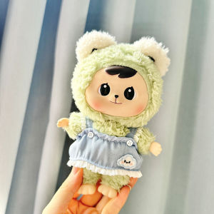 Baby clothes only] Bao-ao hug series plush blind box hug doll baby clothes small cloud denim strap skirt