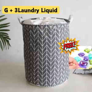 Foldable Laundry Basket Clothes Storage Box Waterproof Dirty Laundry Basket Big Home Living