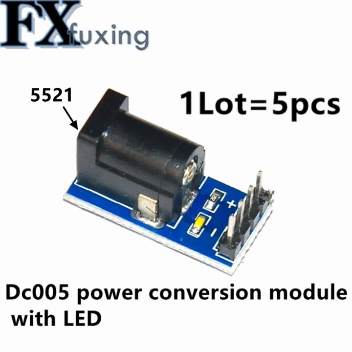 5Pcs/lot DC-005 DC Jack Socket Plug Power Supply Module DC Power ...
