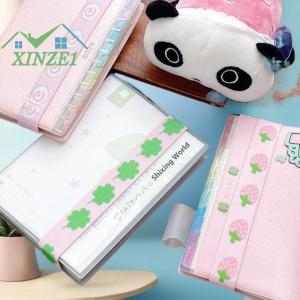 XZ✨✨✨ Dễ Thương Dâu Tây Đầy Sao Cá Hội Đồng Quản Trị Cuốn Cẩm nang Ràng Buộc Trang Trí Đàn Hồi Dây Đeo Cho A7 M5 Kế Hoạch Lưu Trữ Máy Tính Xách Tay Phụ Kiện