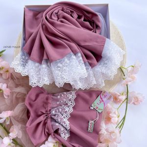 LABEBAH MUKENA POLOS ANAK CEWEK HIASAN RENDABROKAT EXCLUSIVE PERALATAN PERLENGKAPAN SHOLAT ANAK PEREMPUAN CANTIK ZAINAB SERIES USIA 5-8 TAHUN RUKUH MURAH POLOS WARNA UNGU TELEKUNG CANTIK TERBARU FREE TAS FASHION MUSLIM PRAYER SET MUKENA ADEM BISA COD