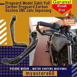 Proguard Model Sabit Full Carbon Proguard Karbon Gozima CNC Jalu Sepasang