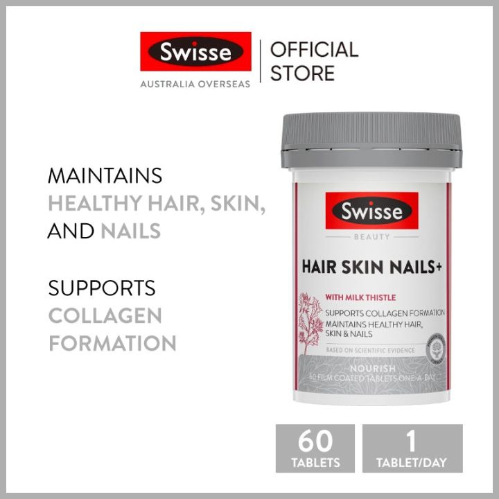 Swisse Beauty Hair Skin Nails+ 180 Tablets Exclusive Size