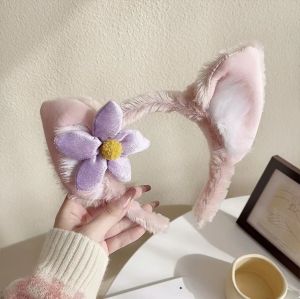 ที่คาดสไล์เกาหลี สไตล์น่ารักคิคุอาโนเนะ ที่คาดผมหูจิ้งจอก ใส่สบาย