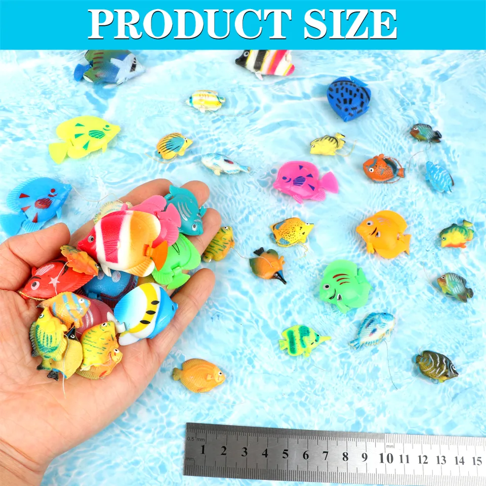 Small plastic fish toys on sale