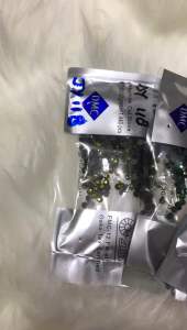 10 gross/lot-SS12 Crystal Warna Manic Tampal Hotfix Rhinestones