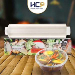 Hộp Màng Bọc Thực Phẩm PE SATIS 30cm x 100m Không Chứa Chất Phụ Gia Gây Hại Sức Khỏe Dùng Được Cho Lò Vi Sóng