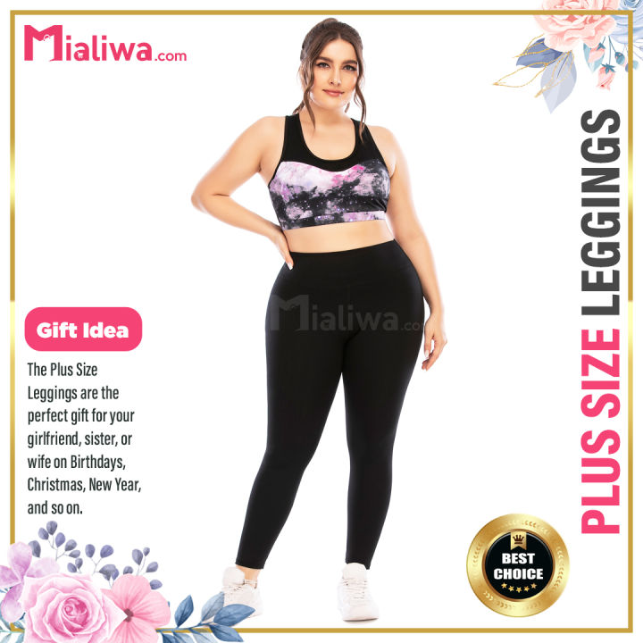 Plus Size Leggings For Women, High Waist Gym Wear Fit Large To 3XL, Running  Casual Yoga Jogger Workout Exercise Stretchable Sexy Leggings, No Panty  Sportswear Workout Outfit Slim Trousers For Fitness, Workout