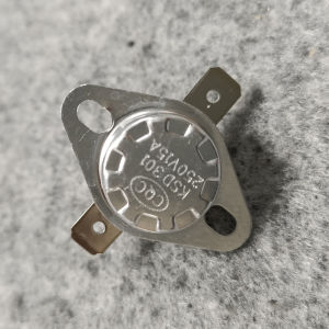 ป้องกันอุณหภูมิ KSD301 - ความร้อน 15A ด้วยไลบรารีเบคิไลต์ 250 วัตถุดิบ, 2 ชิ้น