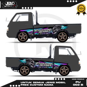 STICKER DECALL PICK UP KEKINIAN CARRY GRANDMAX L300 - DECALL THAILOOK PICK UP FREE NAMA PU 003
