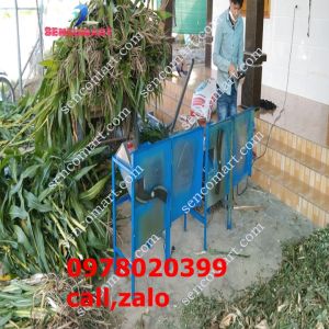 Máy băm cỏ voi  thái chuối inox 15kw  (2hp)