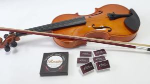 Rosin Violin Rosin [6 Pack] Cello Viola Rosin for Violin Bow Light Low Dust Resin Violin Accessories by Dulphee