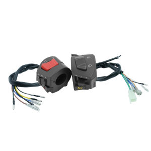 Left And Right Switch Universal Motorcycle Handlebar Mount On Off Switch Assembly