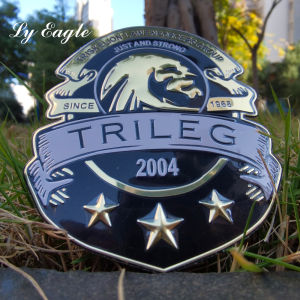 Ly eagle 3.5Inches TRISKELION LAWENFORCERS GROUP Badge Bendable TRILEG just and strong Emblem
