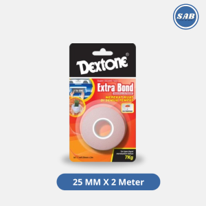Double Tip Kuat Double Tape Dextone Extra Bond Tahan Cuaca Outdoor Super Kuat