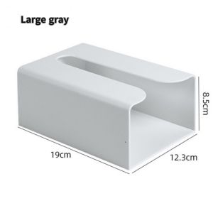 Tissue Rack Without Punching Wall-Mounted Tissue Box Paste-Type Tissue Storage Box Roll