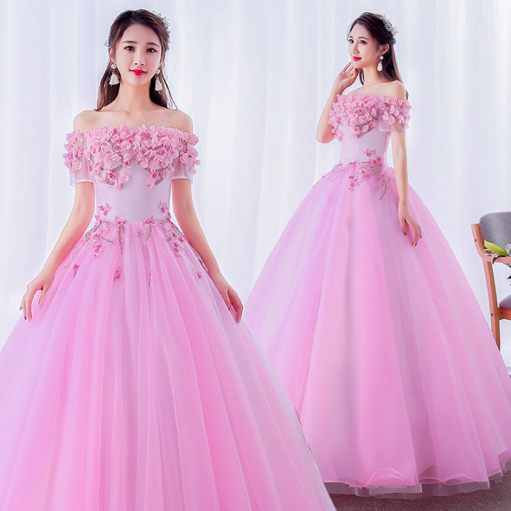 Lazada long gown on sale sale